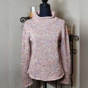 Harold's Vintage Multicolor Cowl Neck Sweater‎
